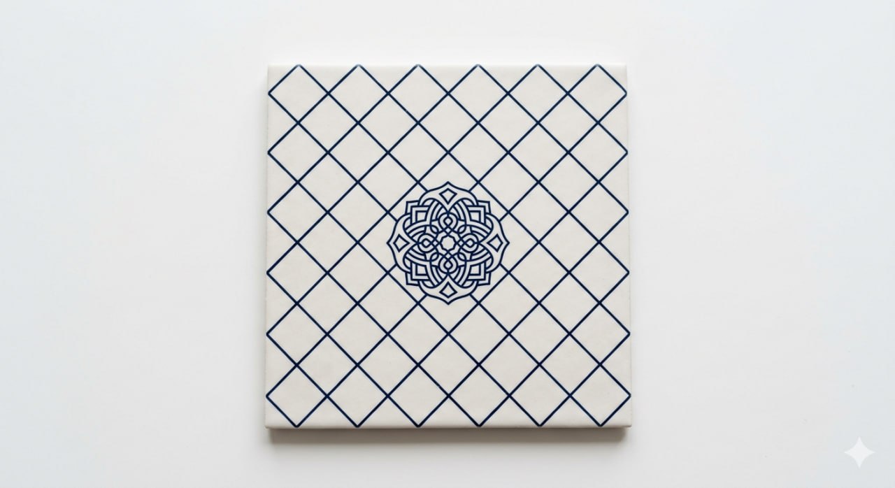 Çağdaş yorumlu İznik çini tasarımı